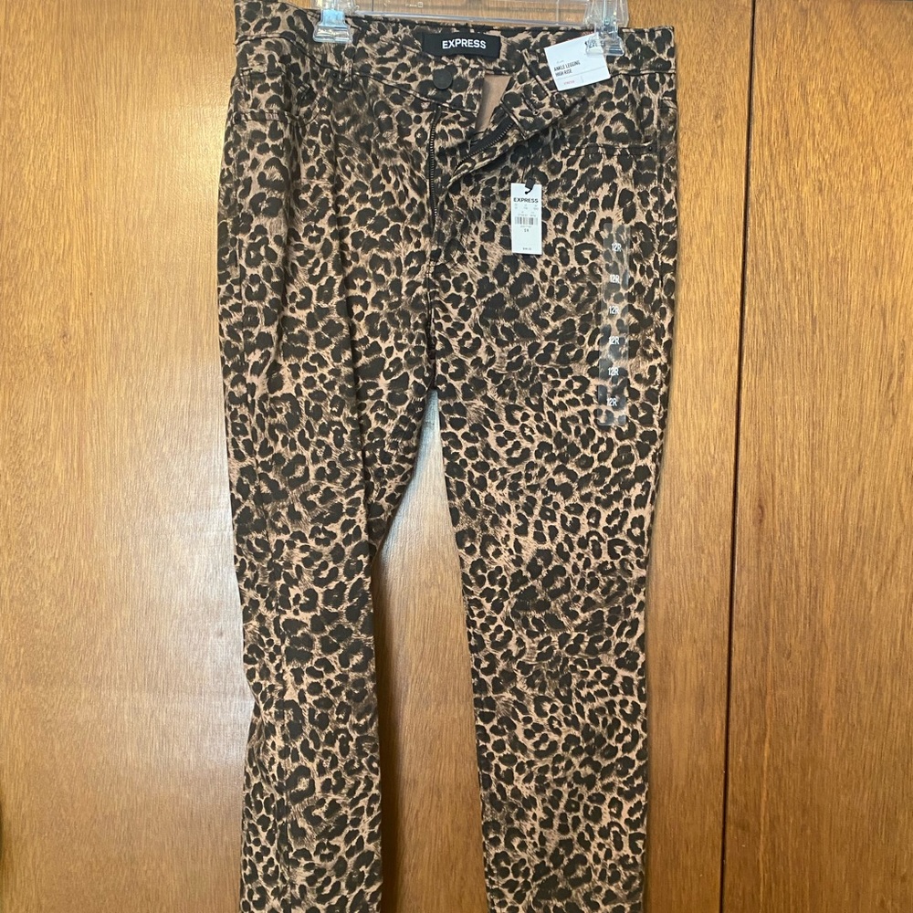 High rise ankle leggings